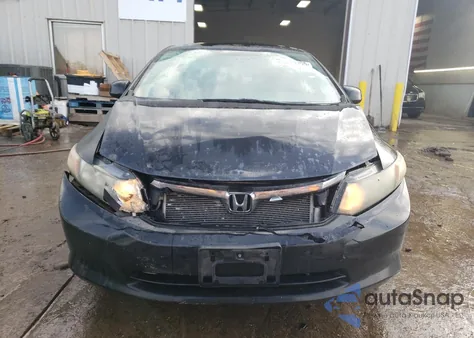 2012 Honda Civic Lx из США, поврежденный, VIN 2HGFB2F51CH500267